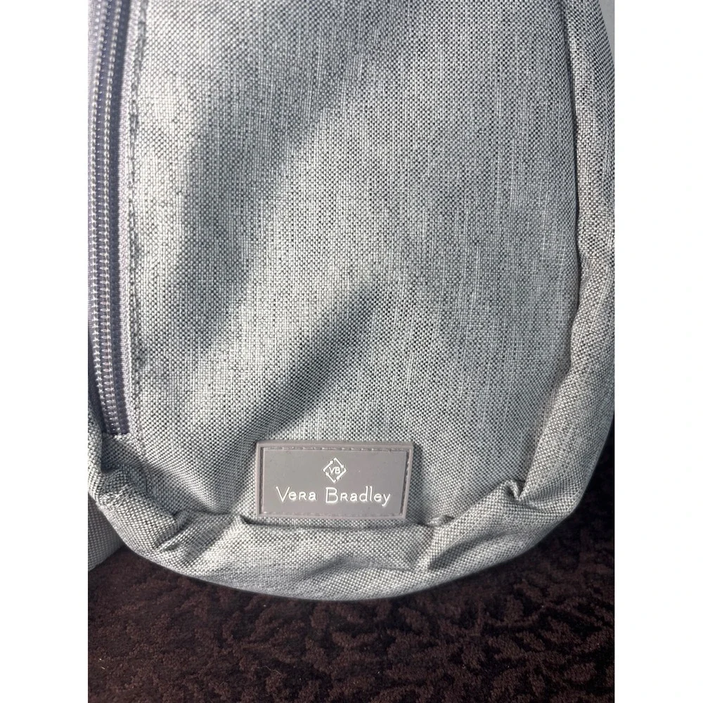 Vera Bradley Reactive Mini Sling Backpack Heathered Gray Crossbody Bag